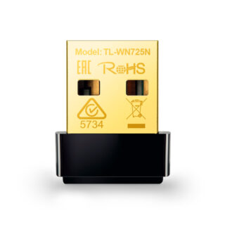 ADAPTADOR DE RED INALAMBRICO TP-LINK (TL-WN725N) NANO USB, 150 MBPS, 2.4 - 2.4835GHZ