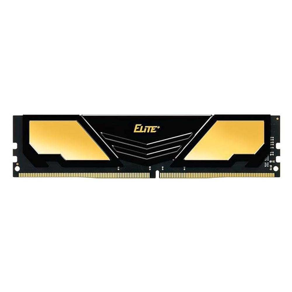 MEMORIA DIMM DDR4 TEAMGROUP (TPD48G3200HC2202) ELITE PLUS, 8GB (1X8GB) 3200MHZ, BLACK, CL22