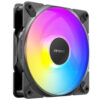 VENTILADOR P/GABINETE ANTEC (TQ 12025 ARGB 3PK) TRANQUIL 12025 ARGB 3PK, NEGRO - Image 2