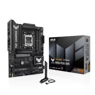 MOTHERBOARD ASUS (TUF GAMING B850-PLUS WIFI) SOCKET AM5,4*DDR5,HDMI,DP,PCIE-5.0,WIFI7,ATX
