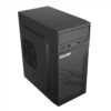 GABINETE EVOTEC (EV-1024) MINI ATX, FUENTE 500W, 3 VENTILADORES, 2*USB 3.0,NEGRO - Image 2