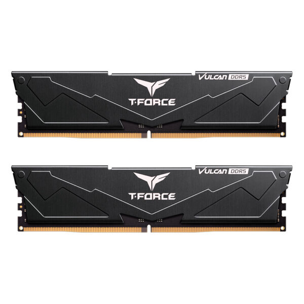 MEMORIA DIMM DDR5 TEAMGROUP (FLBD516G5600HC40BDC01) VULCAN, 16GB (2X8GB), 5600MHZ, BLACK, CL40