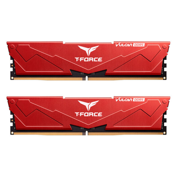 MEMORIA DIMM DDR4 TEAMGROUP (TLZRD416G3200HC16FDC01) VULCAN Z, 16GB (2X8GB), 3200MHZ, RED, CL16
