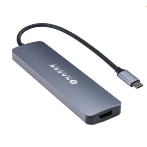 ADAPTADOR NACEB (NA-0127) HUB, USB TIPO C, 7 EN 1, 1* HDMI, 3*USB 3.0, 1*USB C, PD+SD/TF - Image 3