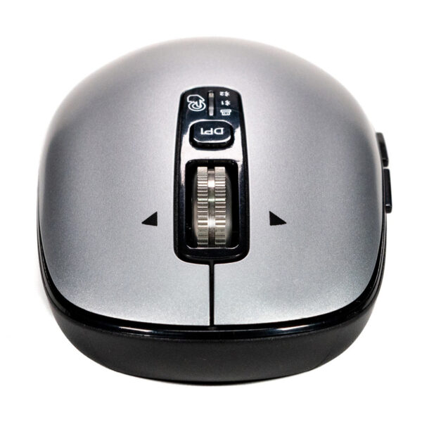 MOUSE INALAMBRICO NACEB (NA-0131G) SLIM GRIS, USB, BLUETOOTH, 3200DPI, SCROLL INFINITO/HORIZONTAL - Image 2