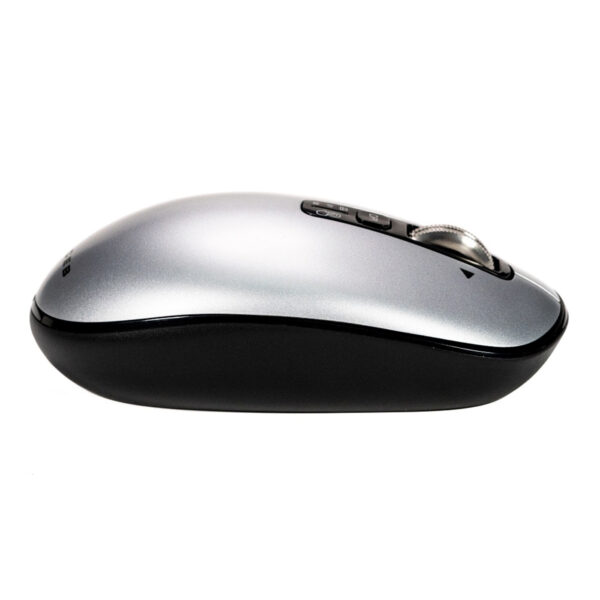 MOUSE INALAMBRICO NACEB (NA-0131G) SLIM GRIS, USB, BLUETOOTH, 3200DPI, SCROLL INFINITO/HORIZONTAL - Image 3