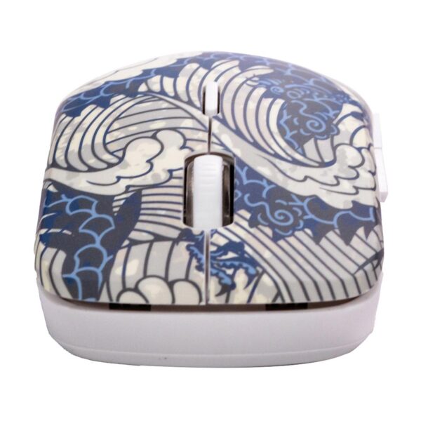 MOUSE INALAMBRICO NACEB (NA-0138A) DISEÑO IMPRESO, USB 2.4, 1600DPI, 3*BOTONES+RUEDA - Image 2