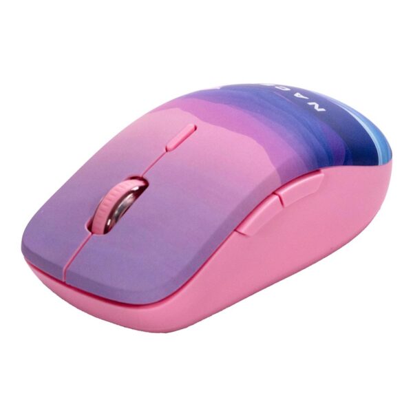 MOUSE INALAMBRICO NACEB (NA-0138B) DISEÑO IMPRESO, USB 2.4, 1600DPI, 3*BOTONES+RUEDA - Image 3