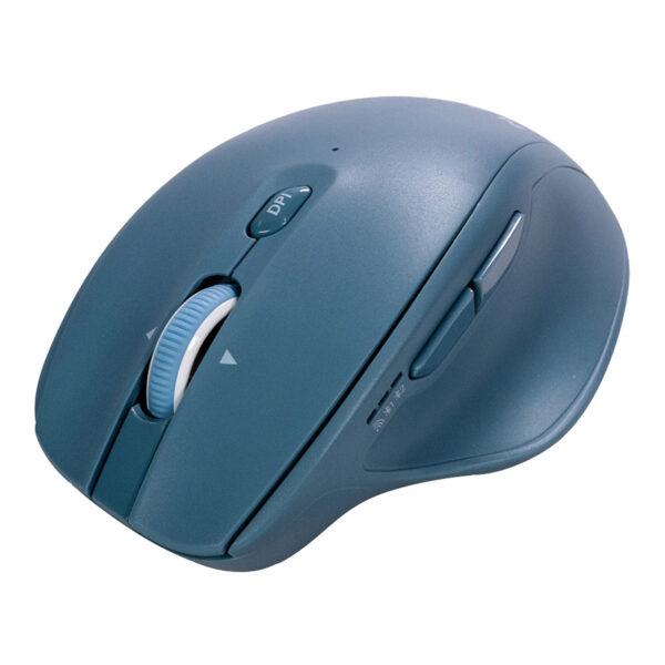 MOUSE INALAMBRICO NACEB (NA-0139A) DUAL MODE, USB 2.4, BLUETOOTH, 1600DPI, 5*BOTONES+RUEDA, AZUL - Image 2