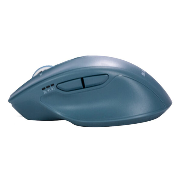 MOUSE INALAMBRICO NACEB (NA-0139A) DUAL MODE, USB 2.4, BLUETOOTH, 1600DPI, 5*BOTONES+RUEDA, AZUL - Image 3