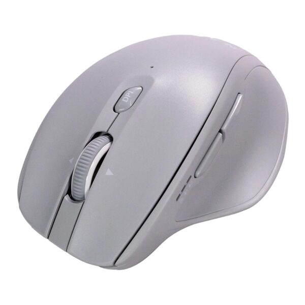 MOUSE INALAMBRICO NACEB (NA-0139G) DUAL MODE, USB 2.4, BLUETOOTH, 1600DPI, 5*BOTONES+RUEDA, GRIS - Image 3