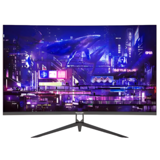 MONITOR GAMING LED 32" NACEB (NA-0644) CURVO R1800 QHD, 2560 X 1440, 165HZ, 2*HDMI, 2*DP, NEGRO