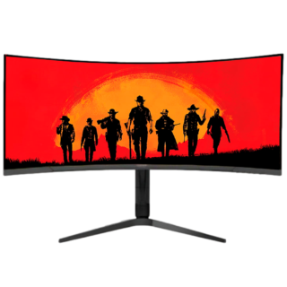 MONITOR GAMING LED 34" NACEB (NA-0645) CURVO R1500 QHD, 3440 X 1440, 165HZ, RGB, 2*HDMI, 2*DP, NEGRO