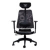 SILLA GAMING NACEB (NA-09S4B) X-ONE BLANCO, RESPALDO DE MALLA, BASE DE NAYLON, 5*PUNTOS DE AJUSTE