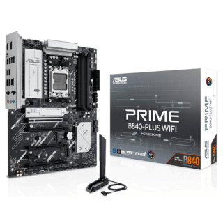 MOTHERBOARD ASUS (PRIME B840-PLUS WIFI) SOCKET AM5,4*DDR5,HDMI,DP,PCIE-4.0,WIFI6E, ATX
