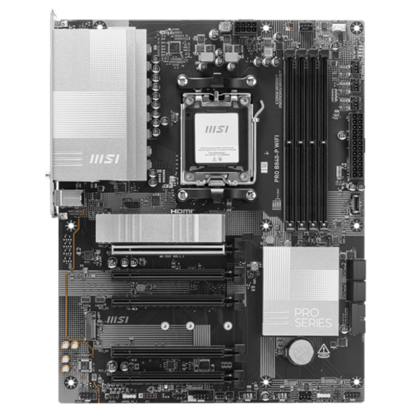 MOTHERBOARD MSI (PRO B840-P WIFI) SOCKET AM5, 4*DDR5 8000 MHZ, HDMI, 2*M.2, ATX - Image 2