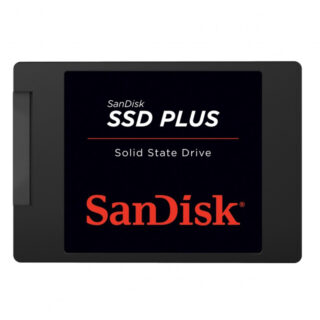 UNIDAD SSD 2.5" SANDISK 480GB (SDSSDA-480G-G26) PLUS, SATA3, 7MM