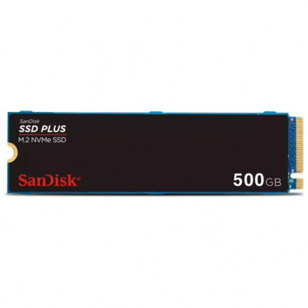 UNIDAD SSD M.2 SANDISK 500GB (SDSSDA3N-500G-G26) PLUS NVME PCIE 3.0