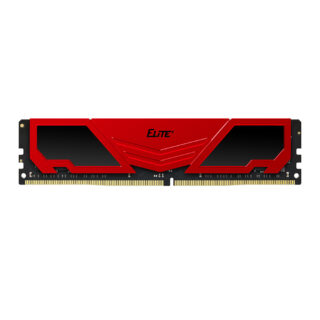 MEMORIA DIMM DDR4 TEAMGROUP (TPRD416G3200HC2201) ELITE PLUS, 16GB (1X16GB) 3200MHZ, RED, CL22