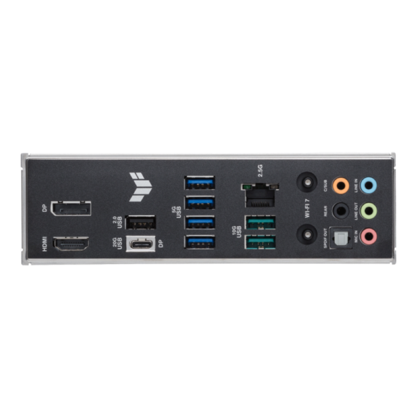 MOTHERBOARD ASUS (TUF GAMING B860M-PLUS WIFI) SOCKET 1851 15A,4*DDR5,HDMI,DP,PCIE-5.0,WIFI7,MICRO ATX - Image 3