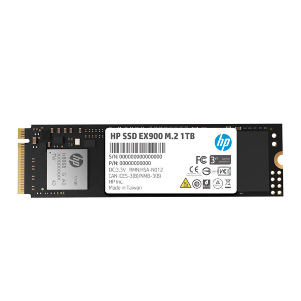 UNIDAD SSD M.2 HP 1TB (5XM46AA) EX900. PCIE GEN 3X4, 2150MB/S