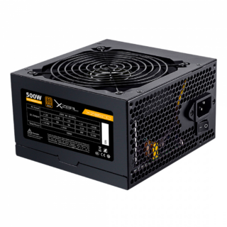 FUENTE DE PODER XZEAL (XZPS500B) XZ500, 500W ATX, 80 PLUS BRONCE, NO MODULAR, NEGRO
