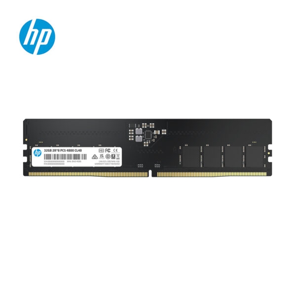 MEMORIA DIMM DDR5 HP (6G0Q6AA) X2, 32GB 1X32GB 4800MHZ, BLACK, CL40