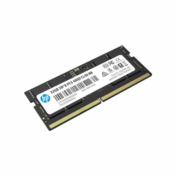 MEMORIA SODIMM DDR5 HP (6H311AA) X1, 32GB 1X32GB 4800MHZ, BLACK, CL40 - Image 3