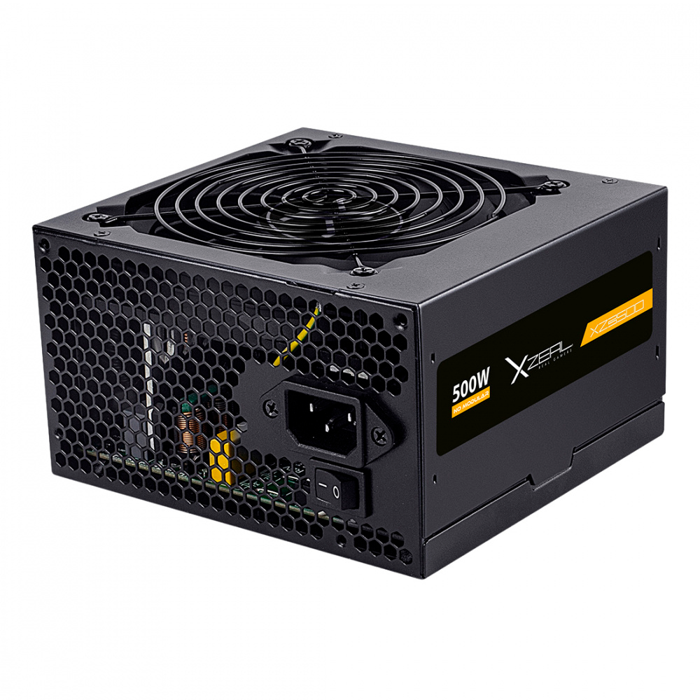 FUENTE DE PODER XZEAL (XZPS500B) XZ500, 500W ATX, 80 PLUS BRONCE, NO MODULAR, NEGRO - Image 2