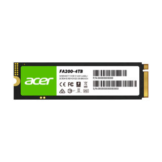 UNIDAD SSD M.2 ACER 4TB (BL.9BWWA.150) FA200, PCIE GEN4X4, 2280, 7200MB/S