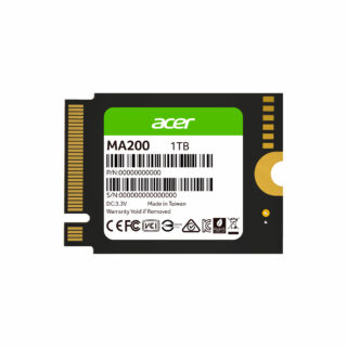 UNIDAD SSD M.2 ACER 1TB (BL.9BWWA.154) MA200, PCIE GEN4X4, 2230, 5200MB/S