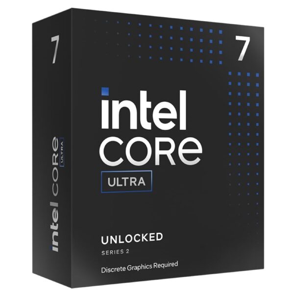 PROCESADOR INTEL (BX80768265F) CORE ULTRA 7 265F, IA, SOCKET 1851, 20CORES C/DISIPADOR, S/GRAFICOS