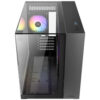 GABINETE ANTEC (CX600M ARGB_B) MINI TOWER MICRO-ATX,CRISTAL,S/FUENTE,3*FAN,1*USB-C,1*USB 3.0,NEGRO - Image 3