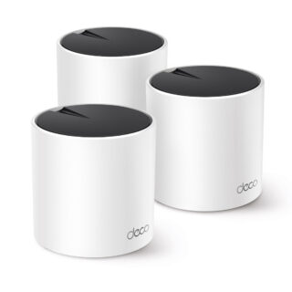 ROUTER TP-LINK (DECO X55(3-PACK) DECO X55,2402MBPS, 2X ETHERNET, DUAL 2.4/5GHZ, 2X ANTENAS INTERNAS