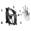 VENTILADOR P/GABINETE ANTEC (F12 RACING ARGB_3PK) PAQUETE 3 FAN ARGB 120MM,INCLUYE CONTROLADOR,NEGRO - Image 2