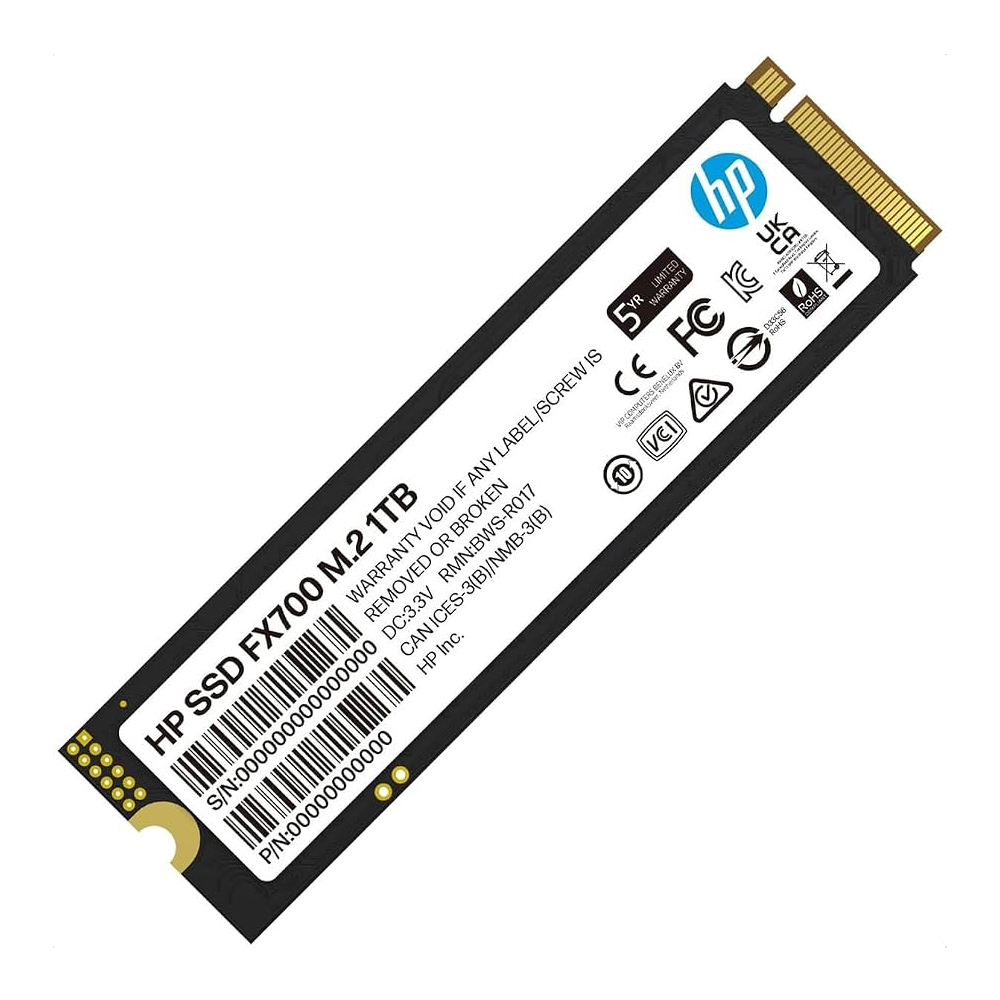 SSD M.2 1TB HP FX700 (8U2N3AA) PCIE GEN 4X4, 7200MB/S