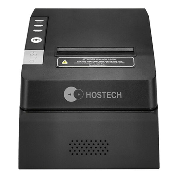 MINI IMPRESORA STYLOS (HTPOSMP1B) HOSTECH HT-100, TERMICA 80 MM, USB, CONEXIÓN INTERNET, NEGRO