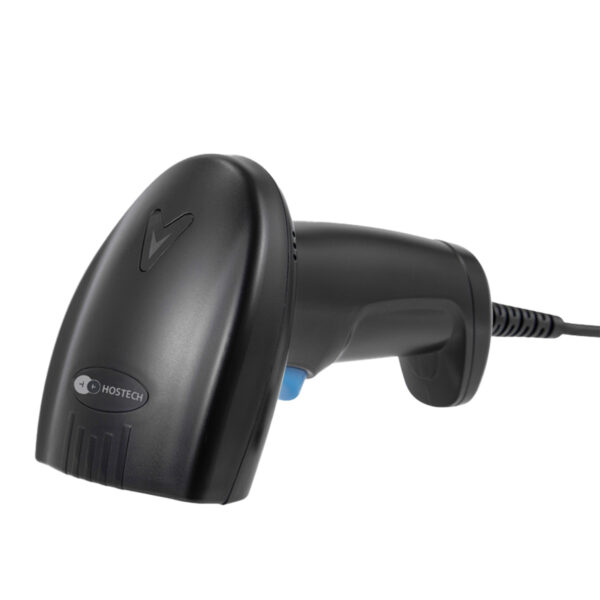 LECTOR DE CODIGOS STYLOS (HTPOSSC1B) HOSTECH HT-200, 1D/2D, 1*USB 1.5, NEGRO, DETALLES EN AZUL - Image 3