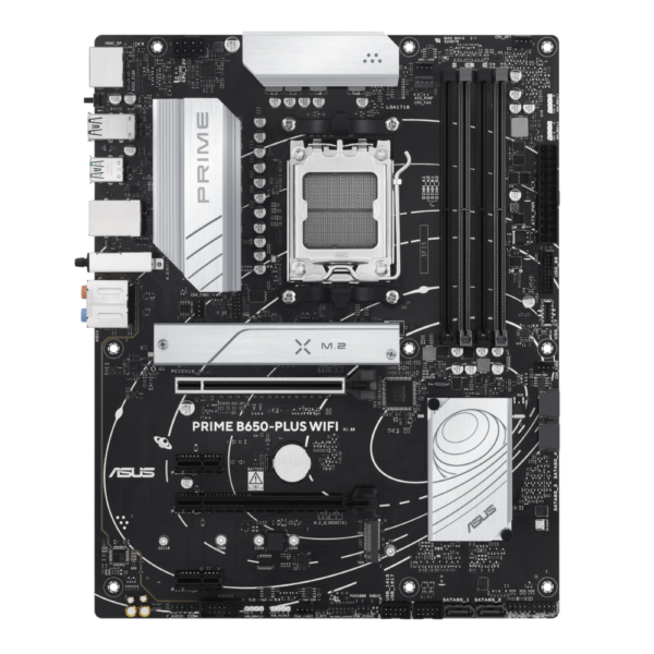 MOTHERBOARD ASUS (PRIME B650-PLUS WIFI) SOCKET AM5,4*DDR5,HDMI,DP,VGA,PCIE-4.0,ATX