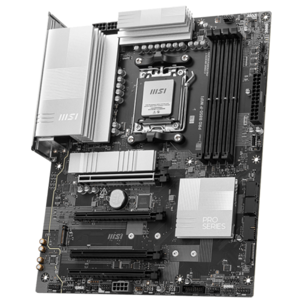 MOTHERBOARD MSI (PRO B850-P WIFI) SOCKET AM5, 4*DDR5 8200 MHZ, HDMI, 3*M.2, ATX - Image 2