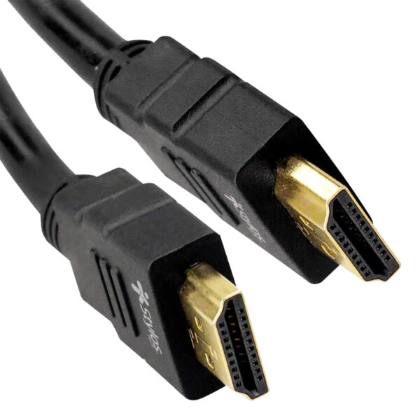 CABLE STYLOS (STACHD12905018) HDMI MACHO - HDMI MACHO, 10 METROS, NEGRO, EN BOLSA