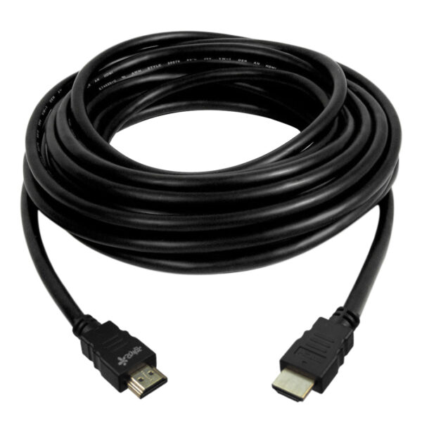 CABLE STYLOS (STACHD12905018) HDMI MACHO - HDMI MACHO, 10 METROS, NEGRO, EN BOLSA - Image 3