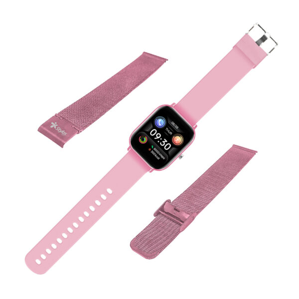 SMARTWATCH STYLOS (STASWM3CP) SW2, PANTALLA 1.69", ANDROID/IOS, BLUETOOTH 4.0, CORREA METALICA,ROSA - Image 3