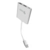 ADAPTADOR STYLOS (STCBHUB31S) HUB 3 EN 1, USB C A HDMI+USB 3.0+USB TIPO C, GRIS - Image 2