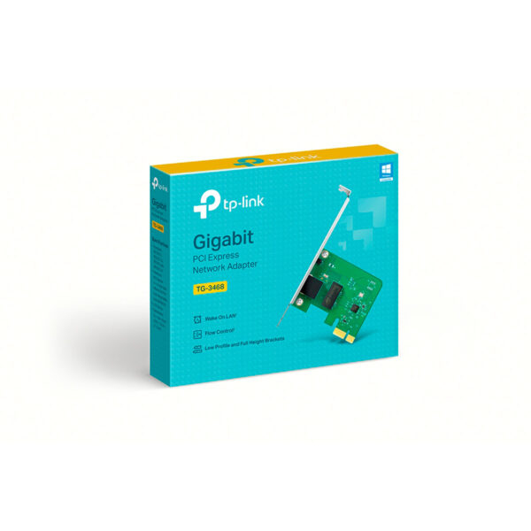 TARJETA DE RED TP-LINK (TG-3468) PCI EXPRES GIGABIT, 1 RJ45