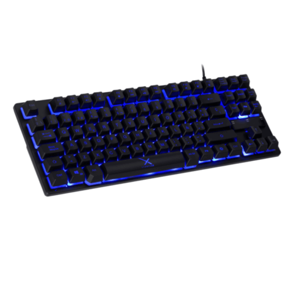TECLADO XZEAL (XSATGA1B) XST-300, ALAMBRICO, MEMBRANA, 88 TECLAS, 60%, LED MULTICOLOR, USB, NEGRO - Image 2