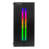 GABINETE XZEAL (XZCGB03B) XZ120, ATX, CRISTAL, 3*VENT RGB, SIN FUENTE, NEGRO - Image 2