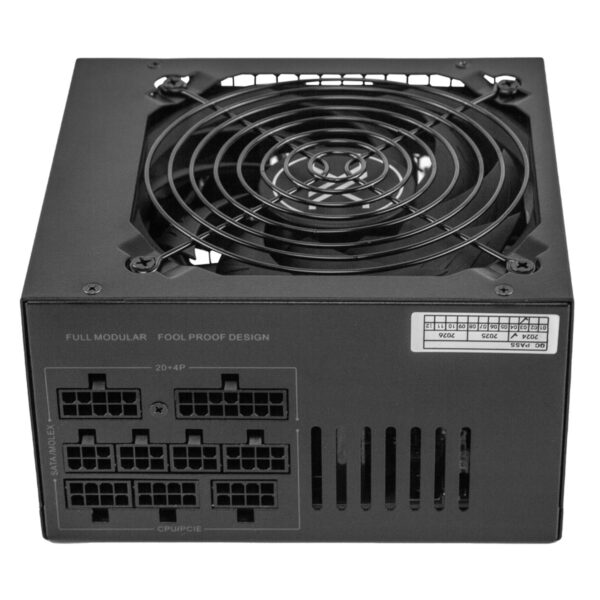 FUENTE DE PODER XZEAL (XZPS650M1B) XZ650M, 650W ATX, 80 PLUS BRONCE, MODULAR, NEGRO - Image 2
