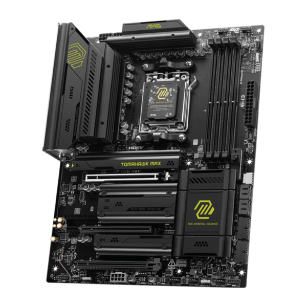MOTHERBOARD MSI (MAG B850 TOMAHAWK MAX WIFI) SOCKET AM5, 4*DDR5 8400 MHZ, HDMI, 4*M.2, ATX - Image 2