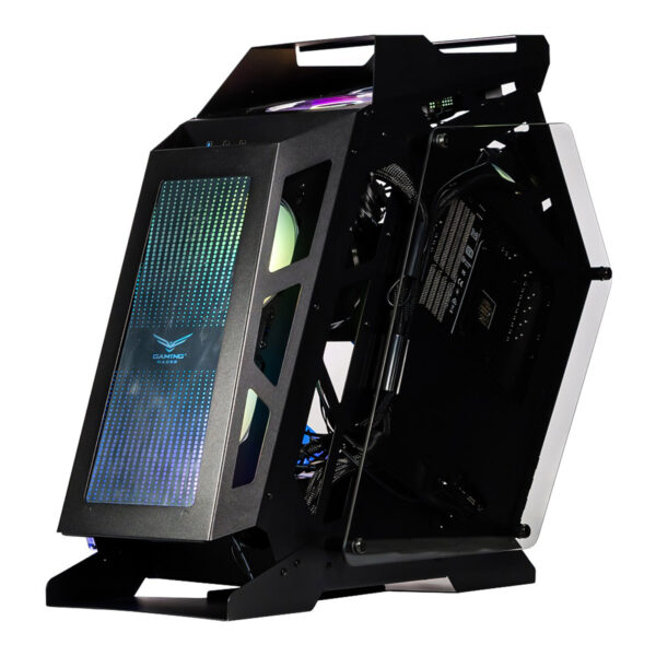 GABINETE NACEB (NA-0641) GAMER OLYMPIAN, M-ATX, ITX, CRISTAL TEMPLADO / LATERAL, FRONTAL Y SUPERIOR